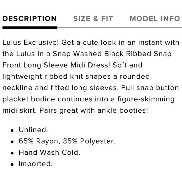 Lulu’s • Snapped Midi Dress - Picture 3 of 8